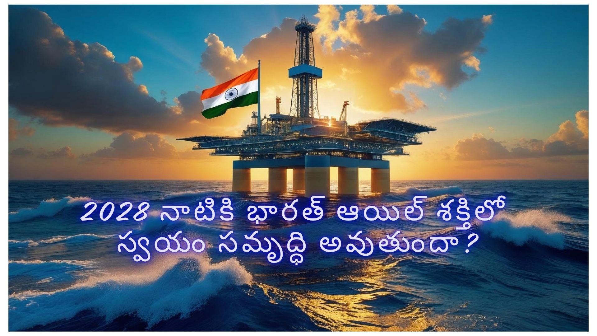 2028 నాటికి భారత్ ఆయిల్ శక్తిలో స్వయం సమృద్ధి అవుతుందా?